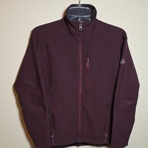 Eastern Mountain Sports Dark Burgundy Performance Jacket